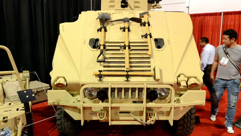 Illustration for article titled SEMA Is A Great Place To Gawk At Military Vehicles